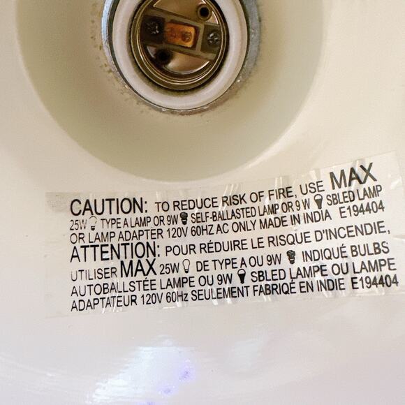 ❌SOLD❌ Pottery Barn Industrial Table Desk Task Lamp Metal Shade Vintage White - Picture 7 of 14